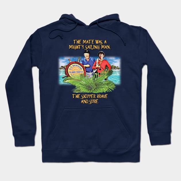 Mighty Sailing Man Hoodie by armando1965